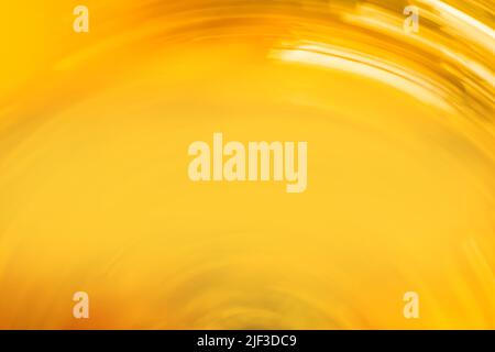 Yellow sunny bokeh background from nature. Nature sunset in evening blurred wallpaper. Stock Photo