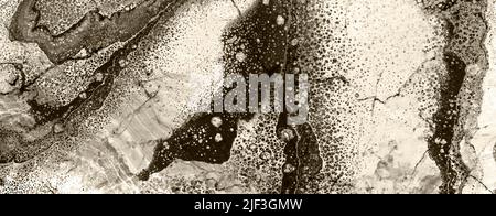 beige marble stone texture, travertine background Stock Photo