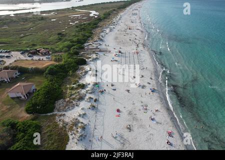 La Cinta Beach, Costa Smeralda, Sardinia, Italy Stock Photo