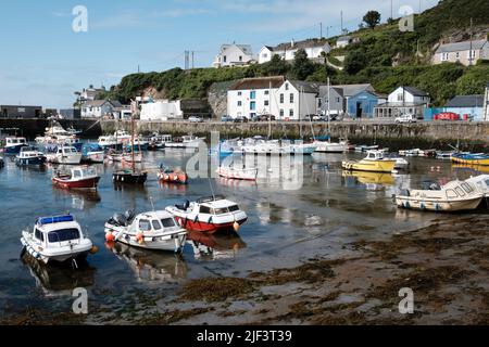 Scenes in and around Porthleven Harbour, Cornwall Stock Photo