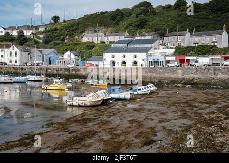 Scenes in and around Porthleven Harbour, Cornwall Stock Photo