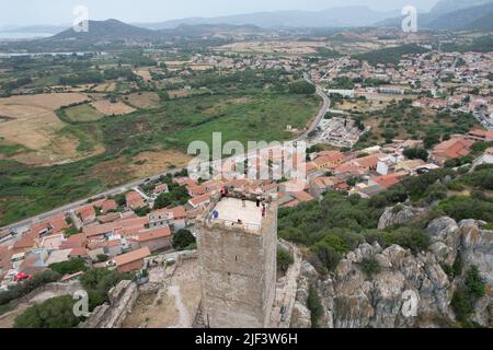 Castello della Fava, Posada, Sardinia, Italy Stock Photo