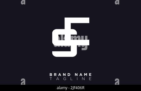 SE Alphabet letters Initials Monogram logo Stock Vector