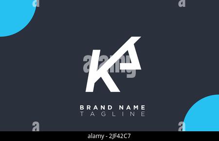 KS Alphabet letters Initials Monogram logo Stock Vector