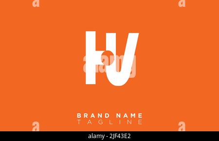 HV Alphabet letters Initials Monogram logo Stock Vector