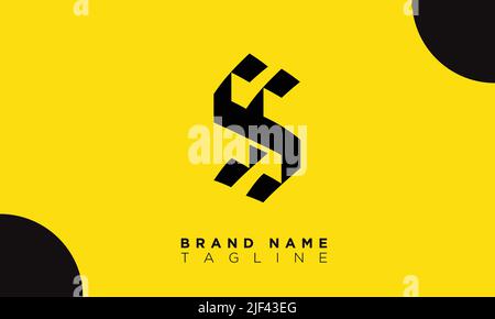 SS Alphabet letters Initials Monogram logo Stock Vector