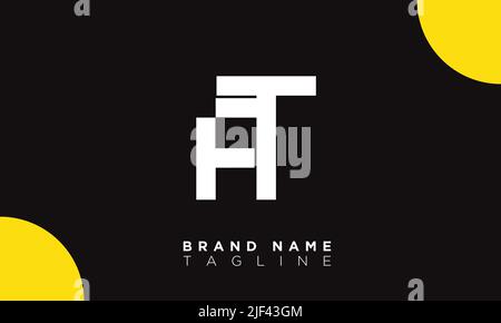 FT Alphabet letters Initials Monogram logo TF, F and T Stock Vector