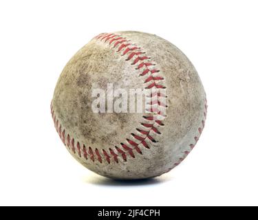 baseball ball on a white background. Stock Photo