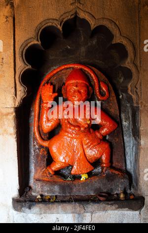 Hanuman the god of power Stock Photo