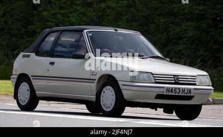 1990 Peugeot 205 CJ 1.4 cabriolet Stock Photo