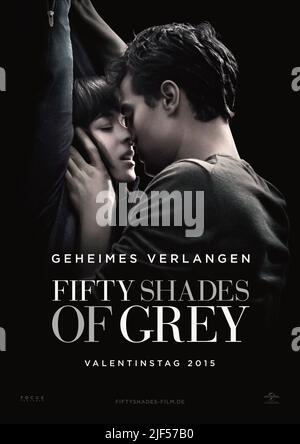 JOHNSON POSTER FIFTY SHADES OF GREY 2015 Stock Photo Alamy