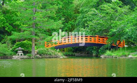 The Sarah P. Duke Gardens located on the Duke University campus in