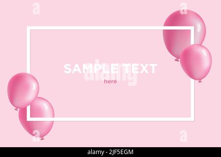 Vector design template with copy space. Stock Vector