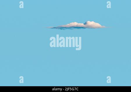 Solitary cloud Stock Photo