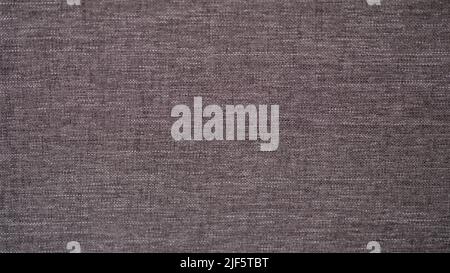 Dark gray brown fabric textile background. Quality linen fabric Stock Photo