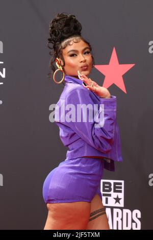 LOS ANGELES - JUN 26: India Love Westbrooks at the 2022 BET Awards at