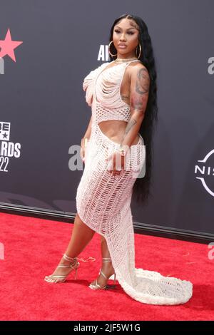 LOS ANGELES - JUN 26: Ari Fletcher at the 2022 BET Awards at Microsoft
