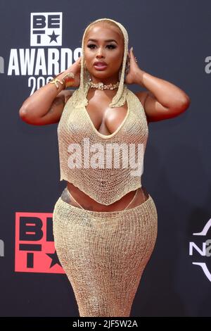 LOS ANGELES - JUN 26:  DreamDoll at the 2022 BET Awards at Microsoft Theater on June 26, 2022 in Los Angeles, CA Stock Photo