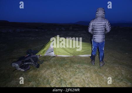 The Richard Mountain Way. Lake district national park. Cumbria. England. UK Stock Photo