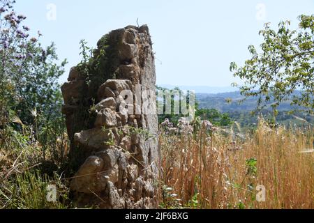 Zungri Vibo Valentia - Village rupestrian Stock Photo