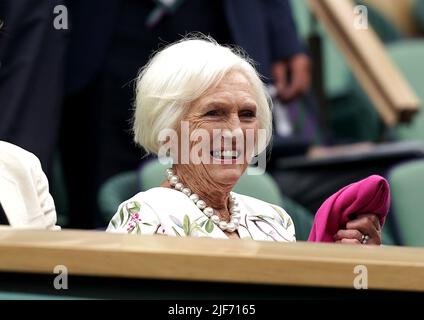 Mary Berry on day four of the 2025 Cheltenham Festival at Cheltenham