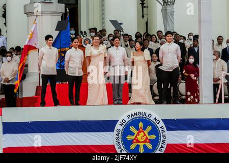 Manila. 30th June, 2022. Ferdinand Romualdez Marcos Takes His Oath As ...