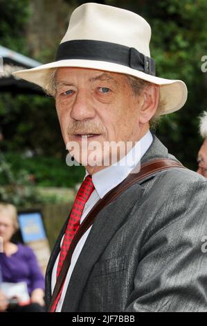 Sir Ian McKellen, St James Church, Piccadilly, London. UK Stock Photo