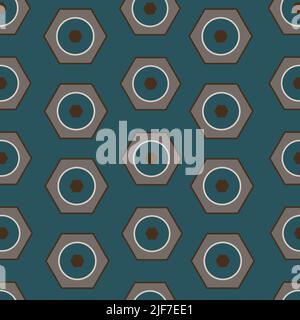 Modern Freeform polygonal masculine seamless geometric motif pattern, fabric design manly background. Simplicity concept, small patch print block appa Stock Vector