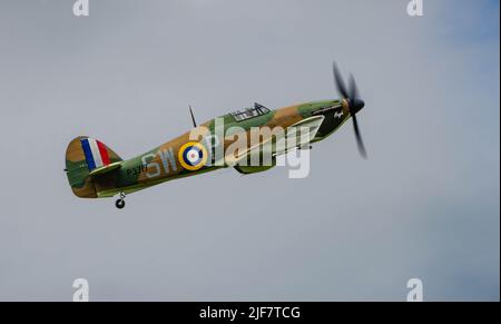 Battle of Britain Memorial flight Stock Photo
