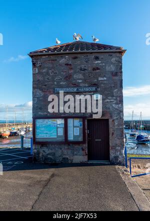 Harbour at Fisherow in Musselburgh, East Lothian, Scotland, UK Stock Photo