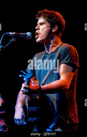 Seth Lakeman, V2006, Hylands Park, Chelmsford, Essex, Britain - 19 August 2006 Stock Photo