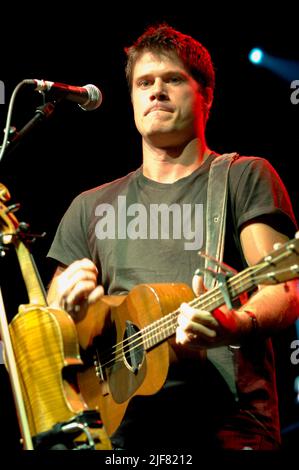 Seth Lakeman, V2006, Hylands Park, Chelmsford, Essex, Britain - 19 August 2006 Stock Photo