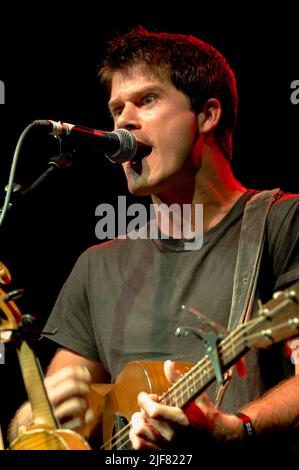 Seth Lakeman, V2006, Hylands Park, Chelmsford, Essex, Britain - 19 August 2006 Stock Photo