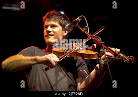 Seth Lakeman, V2006, Hylands Park, Chelmsford, Essex, Britain - 19 August 2006 Stock Photo