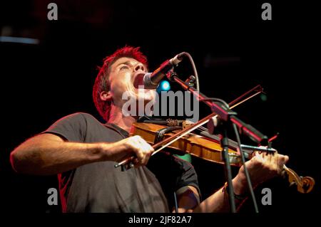 Seth Lakeman, V2006, Hylands Park, Chelmsford, Essex, Britain - 19 August 2006 Stock Photo