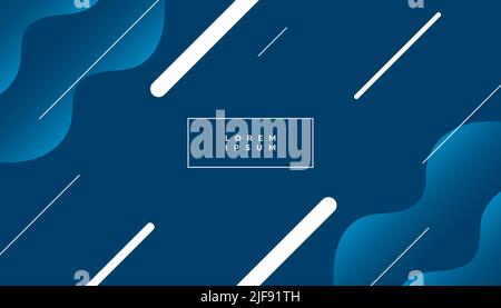 Modern web banner with diagonal lines background. Eps10 vector Stock Vector