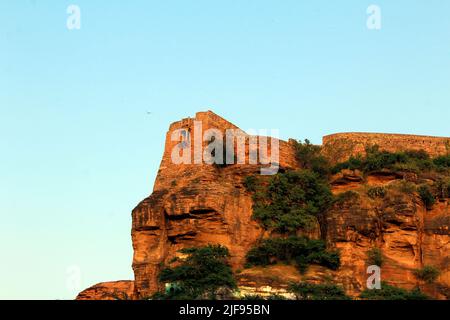 india largest fort gwalior fort Stock Photo