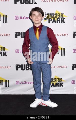 New York, NY, USA. 30th June, 2022. Guest at arrivals for Shakespeare in the Park's RICHARD III Opening Night, Delacorte Theater in Central Park, New York, NY June 30, 2022. Credit: Quoin Pics/Everett Collection/Alamy Live News Stock Photo