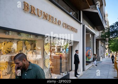 AD Visits Brunello Cucinelli's SoHo Shop