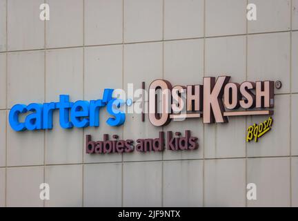 A Carter's Oshkosh childrens clothing store the Arden Arcade area