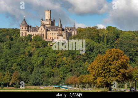 Marienburg Castle, Pattensen, Lower Saxony, Germany Stock Photo