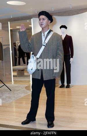 South Korean Song Min-ho, member of K-Pop boy band Winner, attends a photo  call for the Louis Vuitton launching at Louis Vuitton Seoul in Seoul, South  Korea on October 30, 2019. (Photo