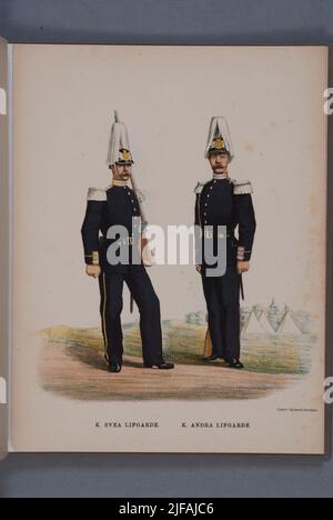 President In Color Pressure With Uniform For The Skåne Husar Regiment ...