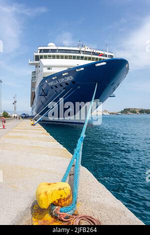 The Cruise Ship Marella Explorer Moored In The Harbour Of Alta ...