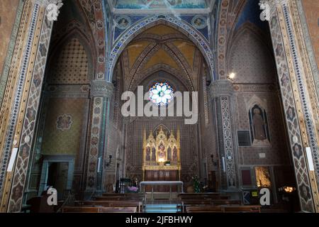Sanctuary and hermitage of Montepaolo, Dovadola, Italy Stock Photo