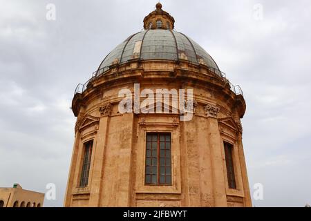 Palermo, Sicily (Italy): view from rooftop of The Cathedral of Palermo dedicated to the Assumption of the Virgin Mary. UNESCO World Heritage Site Stock Photo