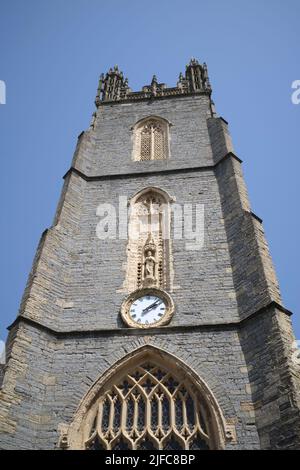 St Johns Church Cardiff South Wales UK Stock Photo