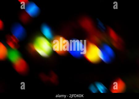 Fashionable style charcoal dark backdrop with soft white glowing in neon light Stock Photo