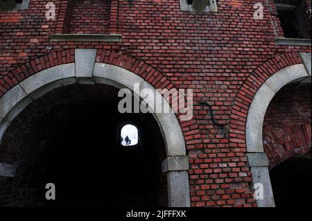 Polska, fort, fort silberberg silver mountain fort, lower silesia, military fort, poland, silver mountain fort, srebrna gora silberberg Stock Photo