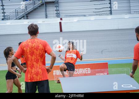 Daytona, Florida, USA, July 2, 2022, Chance The Rapper performs during ...
